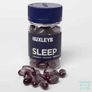 Huxleys Cannabis Sleep Gel Caps